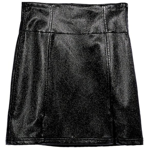 Free People Holding Onto a Dream Denim Mini Skirt - Picture 5 of 14